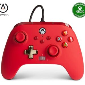 Power A Enhanced Wired Controller Red